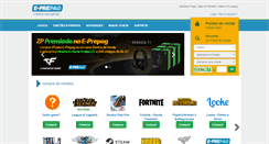 Desktop Screenshot of e-prepag.com.br