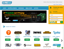 Tablet Screenshot of e-prepag.com.br